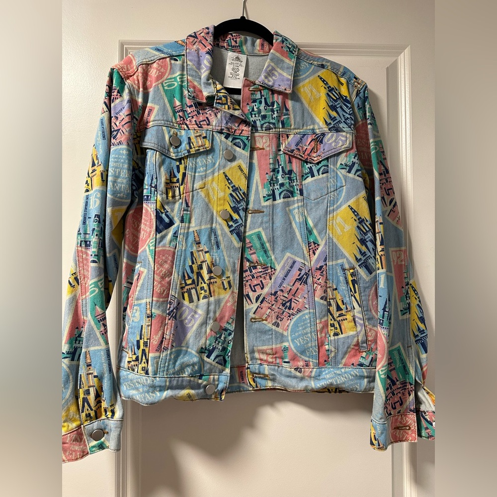 Disney Multicolor Castle Denim / Jean Jacket